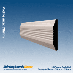 MDF Ascot Dado Rail