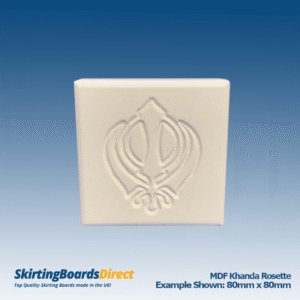 MDF Khanda Rosette