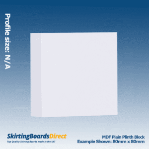 MDF Plain Rosette