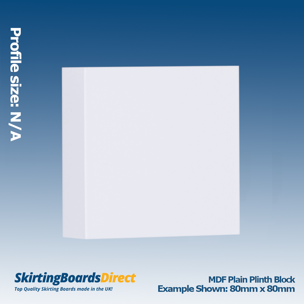 MDF Plain Rosette
