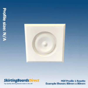 MDF Profile 1 Rosette