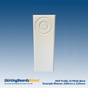 MDF Profile 15 Plinth Blocks