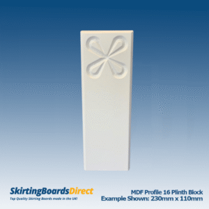 MDF Profile 16 Plinth Blocks