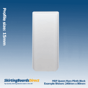 MDF Queen Mary Plinth Blocks