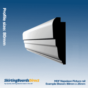MDF Napoleon Picture Rail