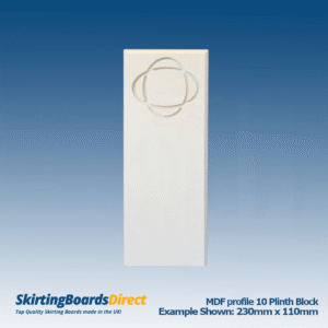 MDF Profile 10 Plinth Blocks