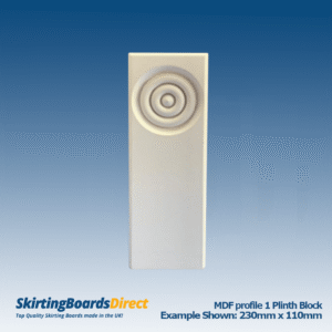 MDF Profile 11 Plinth Blocks