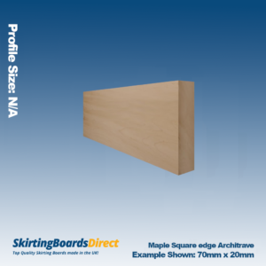Maple Square Edge Architrave