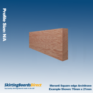 Meranti Square Edge Architrave