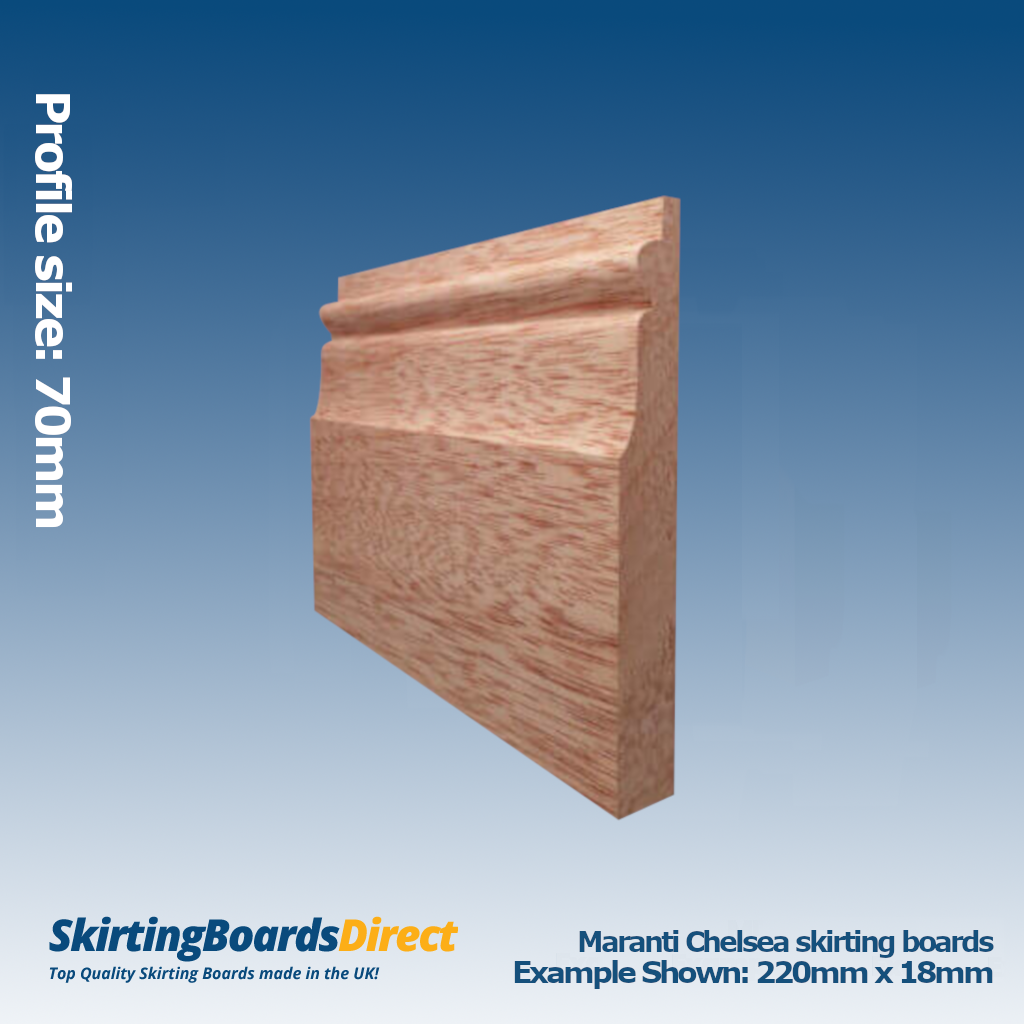 Meranti Chelsea Skirting Boards