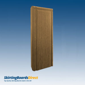 Oak Butt & Bead Plinth Block
