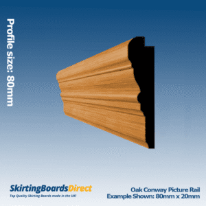 Oak Conway Picture Rail