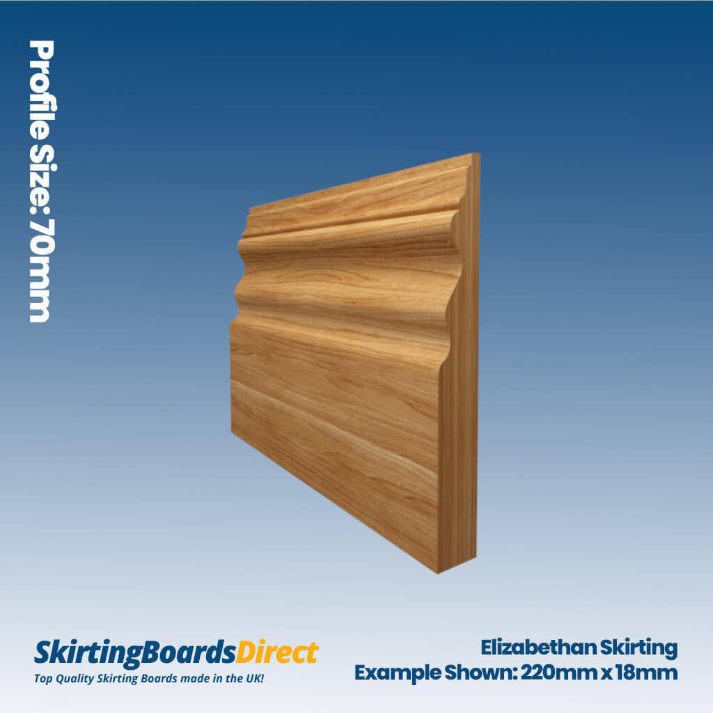 Oak Elizabethan Skirting Boards