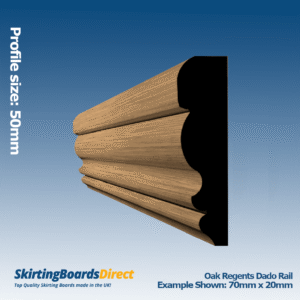 Oak Regent's Park Dado Rail