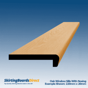 Oak Window Sills with Nosing