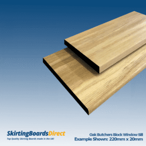 Oak Butchers Block Windowsills