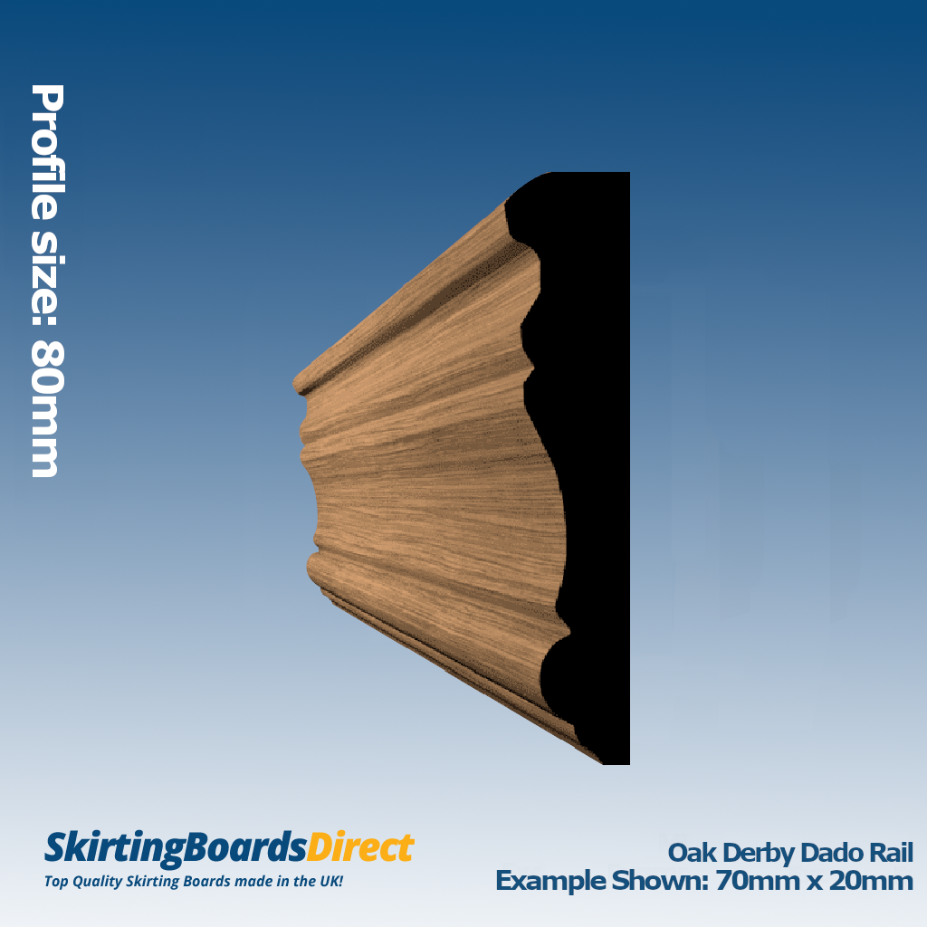 Oak Derby Dado Rail