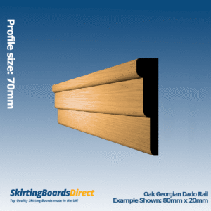 Oak Henley Dado Rail