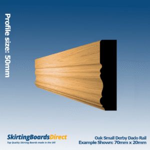 Oak Small Derby Dado Rail