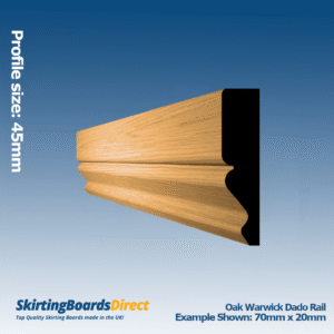 Oak Dado Rails