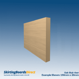 Oak Stair Risers