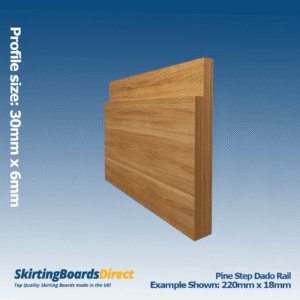 Oak Step Skirting Boards