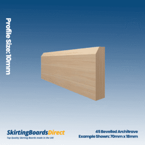 Pine Bevelled 45 Architrave