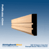 Pine 45 Rebate 2 Dado Rail
