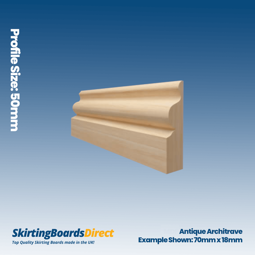 Pine Antique Architrave