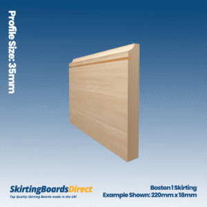 Pine Boston 1 Skirting Boards