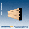 Pine Bullnose Rebate 3 Dado Rail