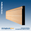 Pine Butt & Bead Skirting Boards