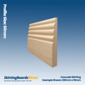 Pine Cascade Skirting Boards