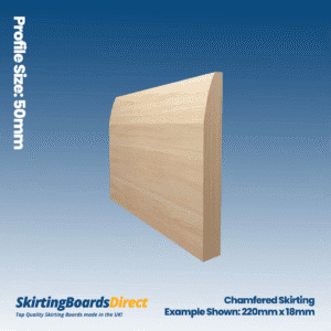 Pine Chamfered Skirting Boards