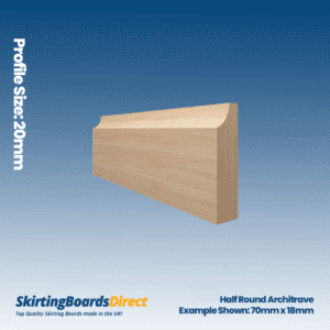 Pine Half Round Architrave