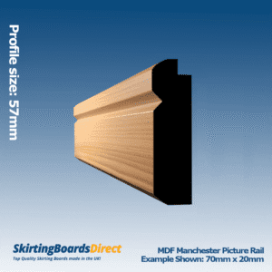 Pine Manchester Picture Rail