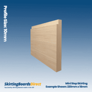 Pine Mini Step Skirting Boards