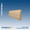 Pine Ovolo Architrave