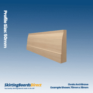 Pine Ovolo Architrave