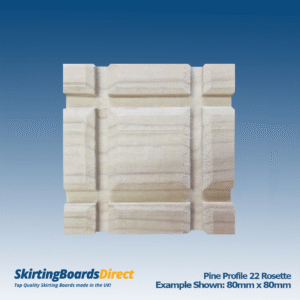 Pine Profile 22 Rosette