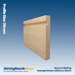 Pine Recess 1 Skirting Boards