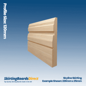 Pine Skyline Skirting Boards
