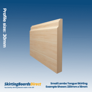 Pine Small Lambs Tongue Skirting Boards