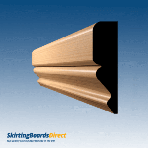 Pine Small Ogee Dado Rail