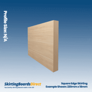 Pine Square Edge Skirting Boards
