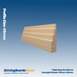 Pine Triple Step Architrave