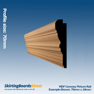 Pine Conway Picture Rail