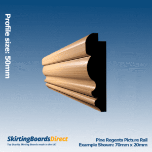 Pine Regent's Park Picture Rail