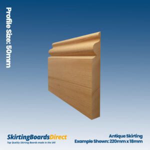 Sapele Antique Skirting Boards