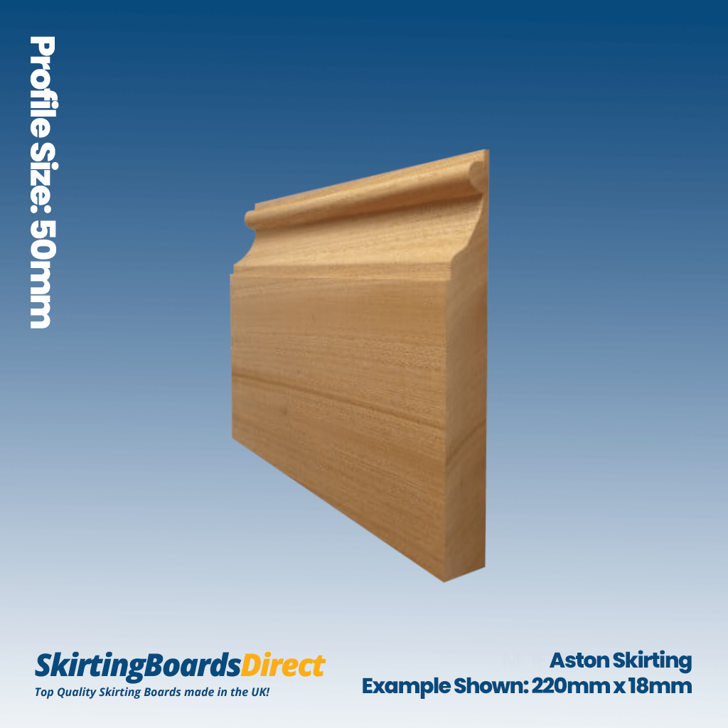 Sapele Aston Skirting Boards